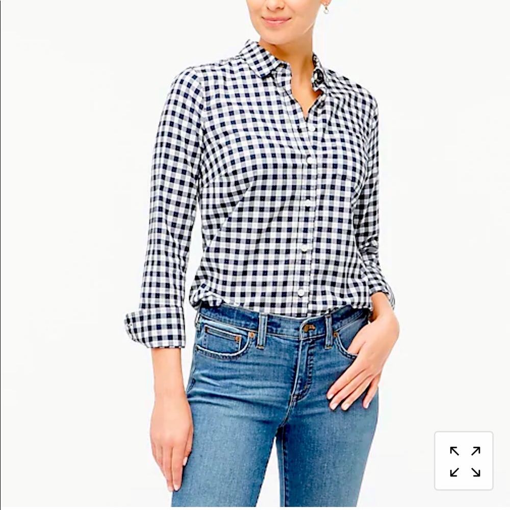 Plaid Button Up- J.Crew